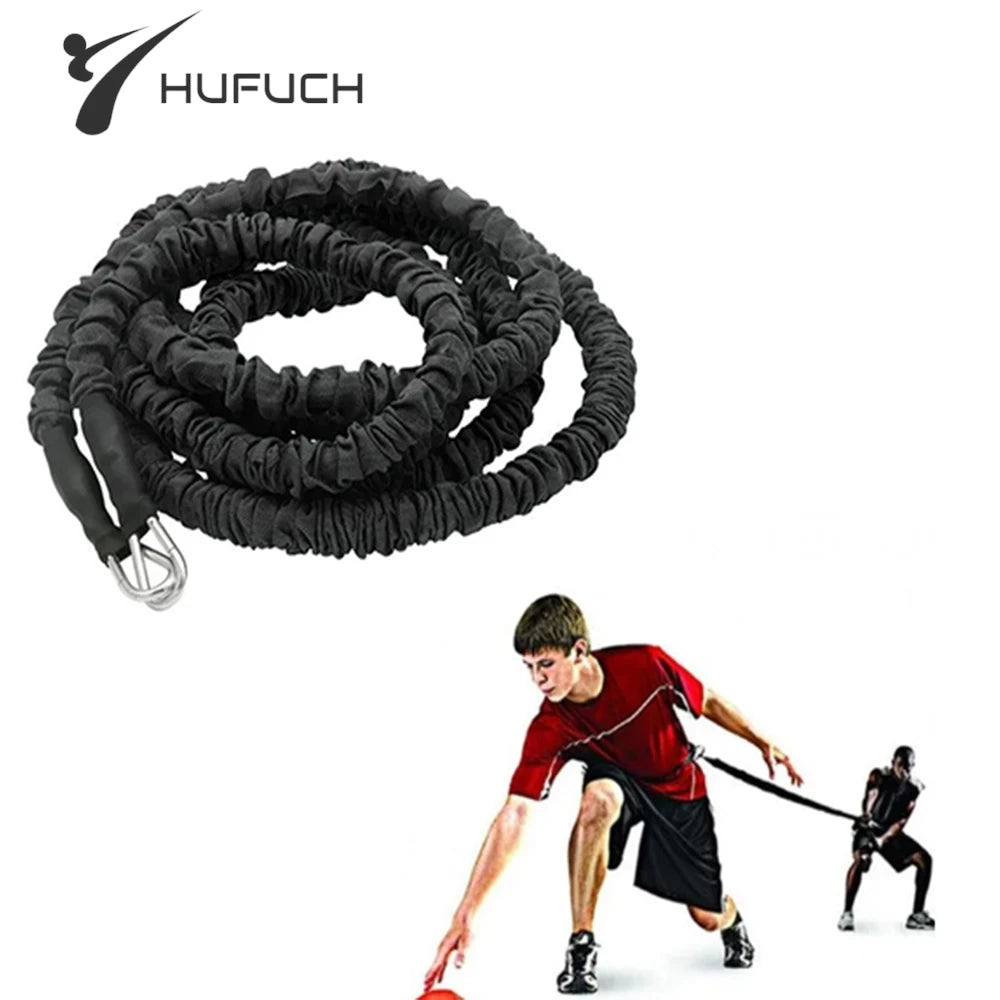 2/3M 50/80LB Resistance Training Rope Explosive Force Bounce Physical Training Pull Rope Improving Speed, Stamina and Strength