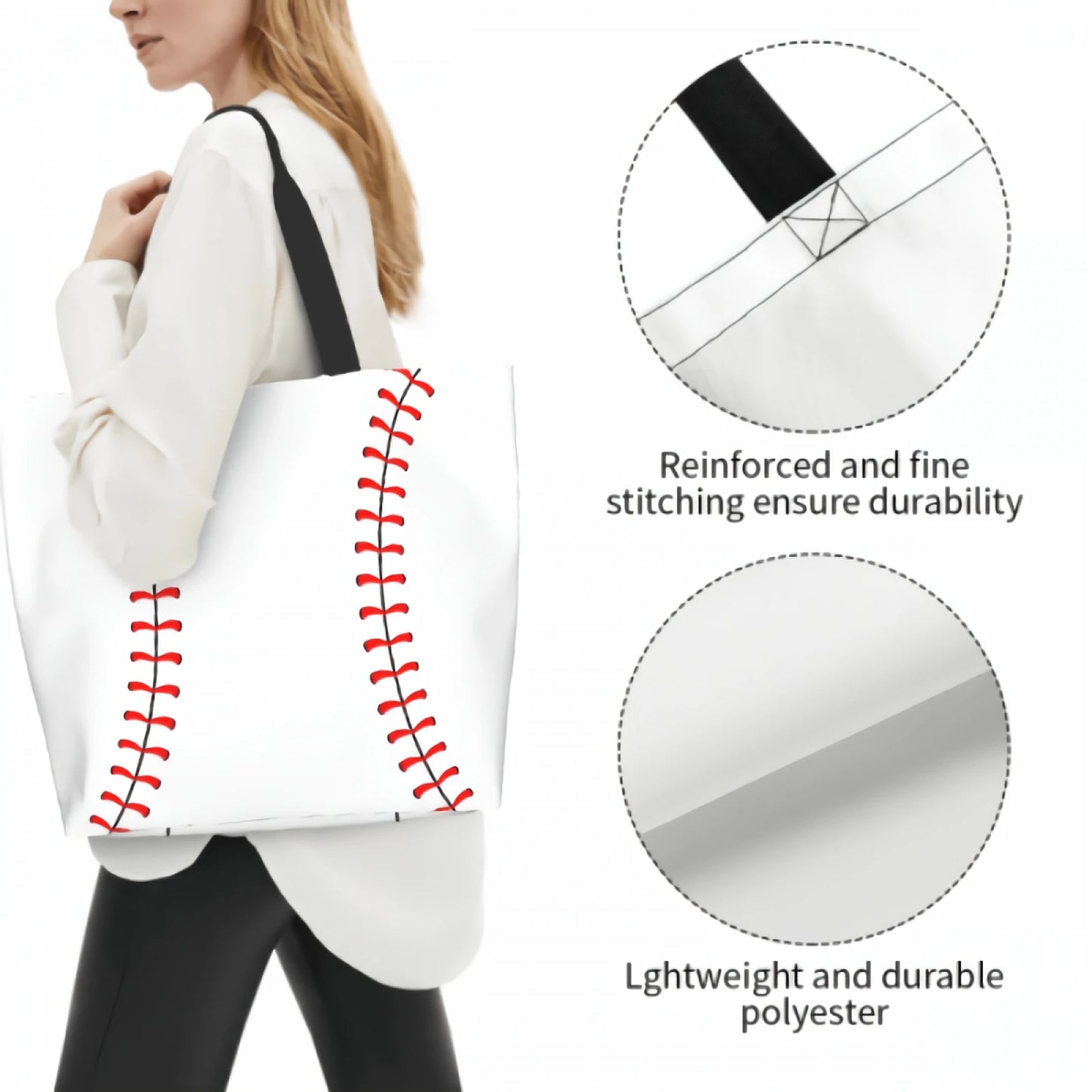 Baseball Tote Bag
