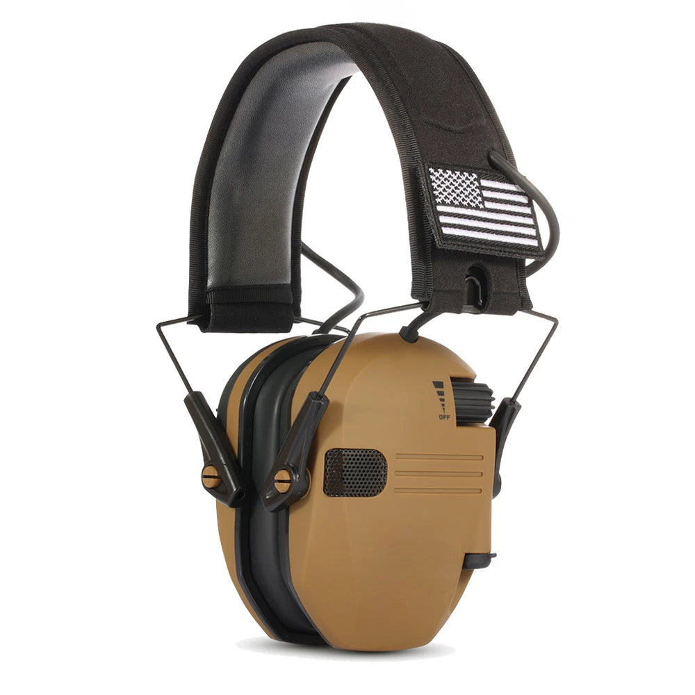 Professional Tactical Electronic Shooting Earmuff Outdoor Hunting Sports Anti-noise Headset Sound Amplification Headphone