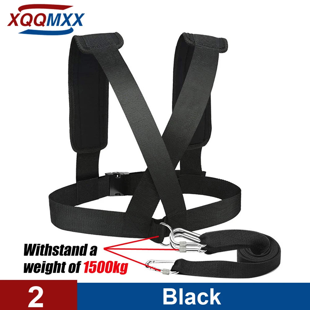 Sled Harness Workout Resistance & Assistance Trainer Physical Training Resistance Rope Kit Improving Speed, Stamina & Strength