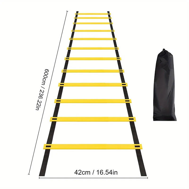 Agility Ladders Nylon Straps For Speed Training And Sports Flexibility Agility Football Training Energy Ladder Equipment